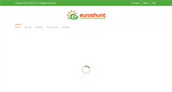 Desktop Screenshot of euroshunt.it