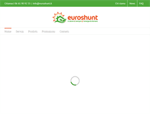 Tablet Screenshot of euroshunt.it